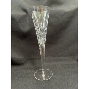 Royal Doulton Clear Cut Crystal Fluted Champagne Glass Conical Stemware Single